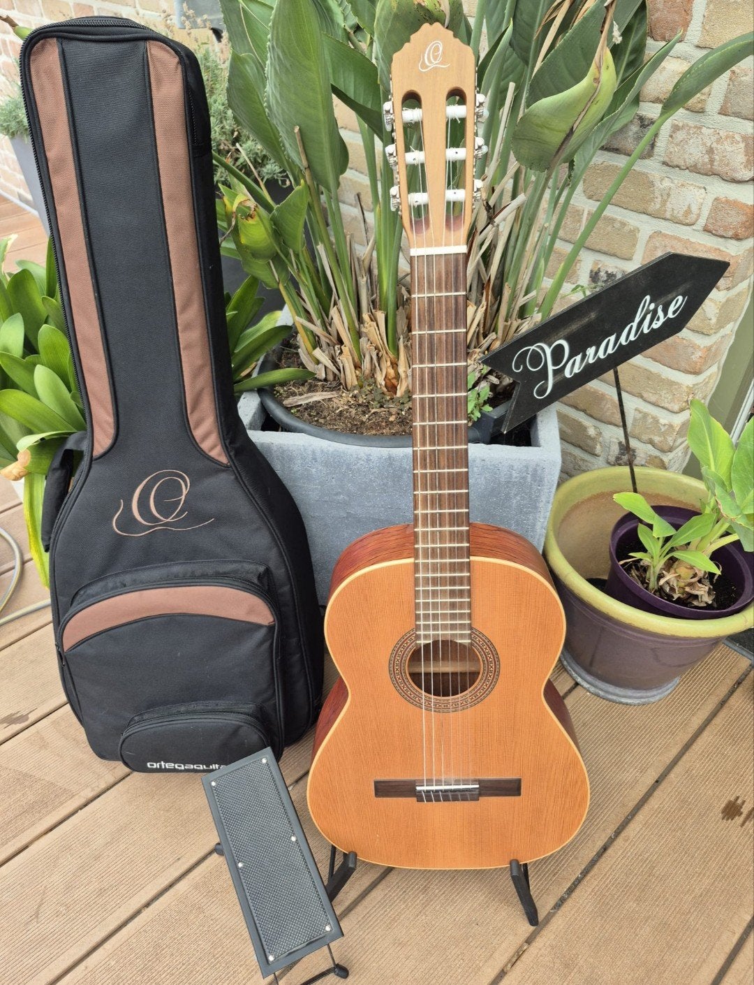Ortega R180 originele Spaanse klassieke gitaar, Ophalen, Klassieke of Spaanse gitaar, Met koffer