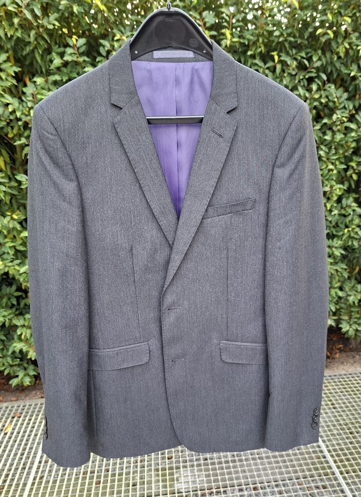 Blazer van Marks & Spencer, Maat 48/50 (M), Ophalen of Verzenden, Zo goed als nieuw, Grijs