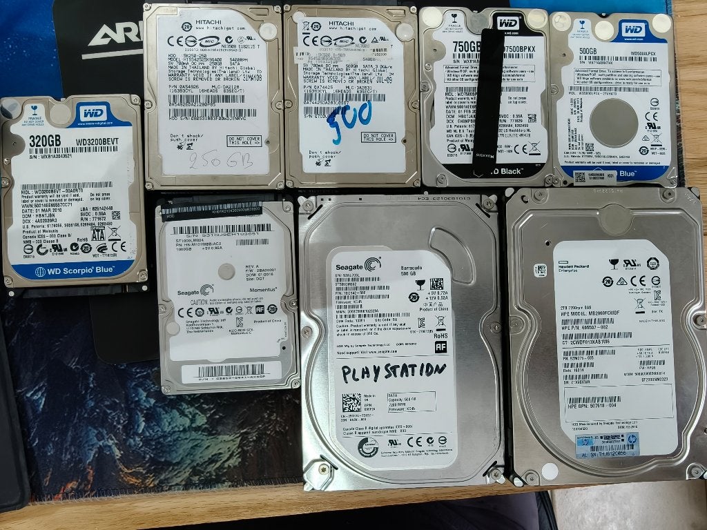 hdd + Yottomaster 4 bay, Computers en Software, Harde schijven, Ophalen, Gebruikt, HDD, ESATA