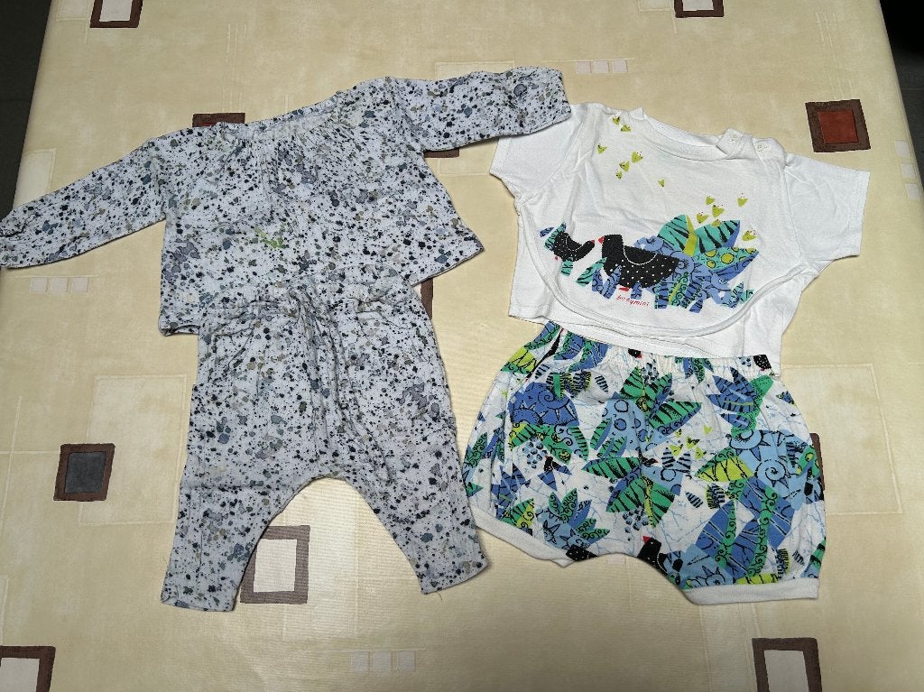 Pakket babykledij maat 50-56, Kinderen en Baby's, Ophalen of Verzenden, Zo goed als nieuw, Jongetje of Meisje
