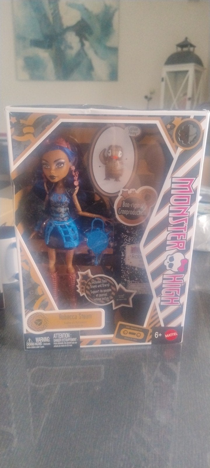 Robecca Steam Monster high boo-riginal creeproduction, Collections, Poupées, Envoi, Neuf, Poupée