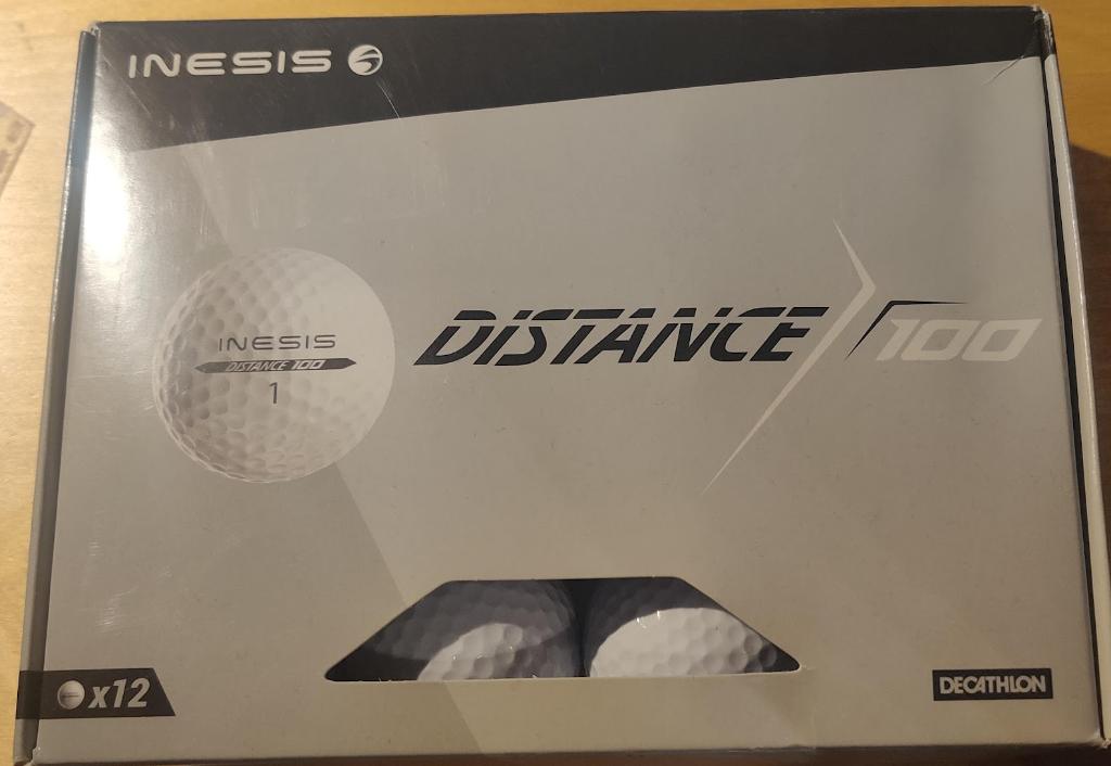 Golfballen Inesis Distance 100, Sport en Fitness, Golf, Ophalen of Verzenden, Nieuw, Bal(len), Overige merken