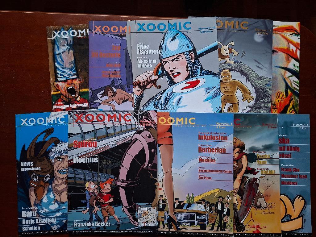 revue allemande spirou franquin moebius meziere lucky luke, Plusieurs BD, Comme neuf, Franquin, Envoi