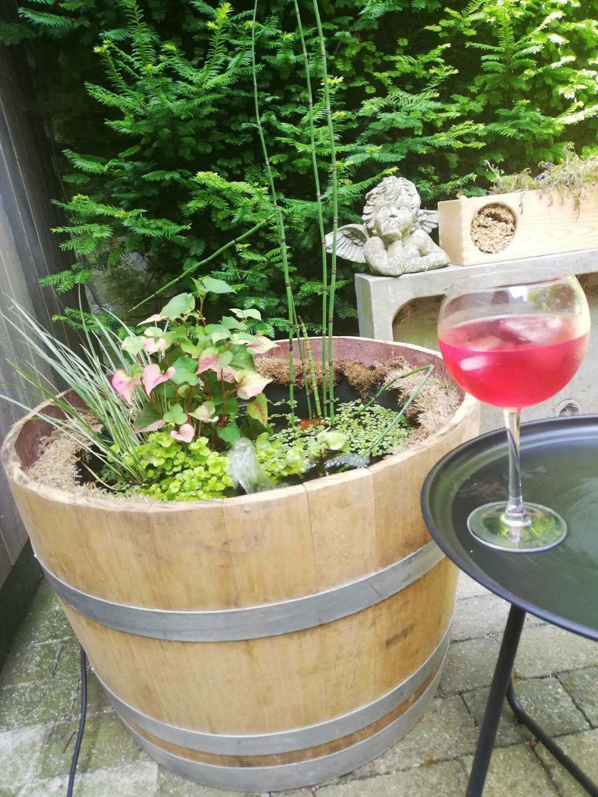 ‼️kwaliteits halve eiken wijntonnen aan promoprijzen‼️, Tuin en Terras, Ophalen