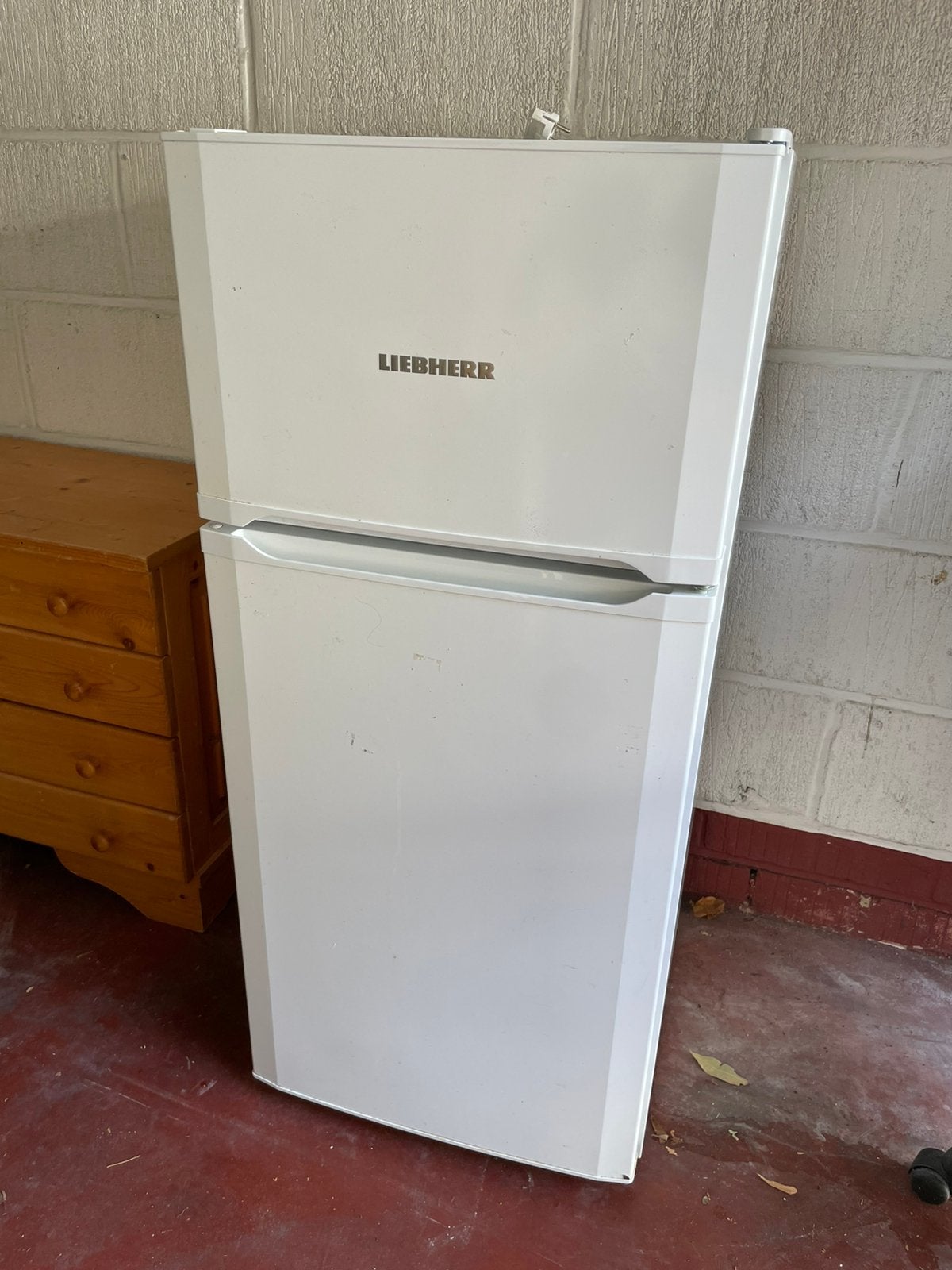 Frigo met diepvries (Refrigerator with freezer) - HEVERLEE, Ophalen, Gebruikt, 100 tot 150 liter, Energieklasse A of zuiniger