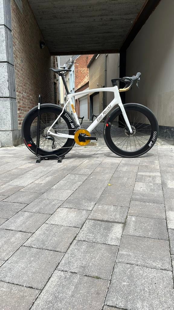 Eddy Merckx Mendrisio – 80 Jaar Editie (Topstaat!) – Maat L, Fietsen en Brommers, Fietsen | Cruisers en Lowriders, Nieuw, Heren