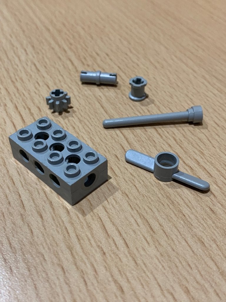 Set bouwstenen ( licht grijs ), Kinderen en Baby's, Speelgoed | Duplo en Lego, Ophalen of Verzenden, Gebruikt, Losse stenen, Lego