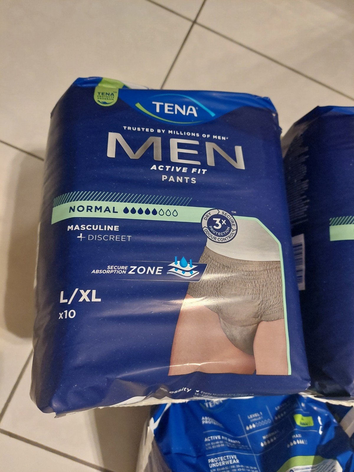 Tena men active fit pants normaal L/XL, Enlèvement ou Envoi, Neuf
