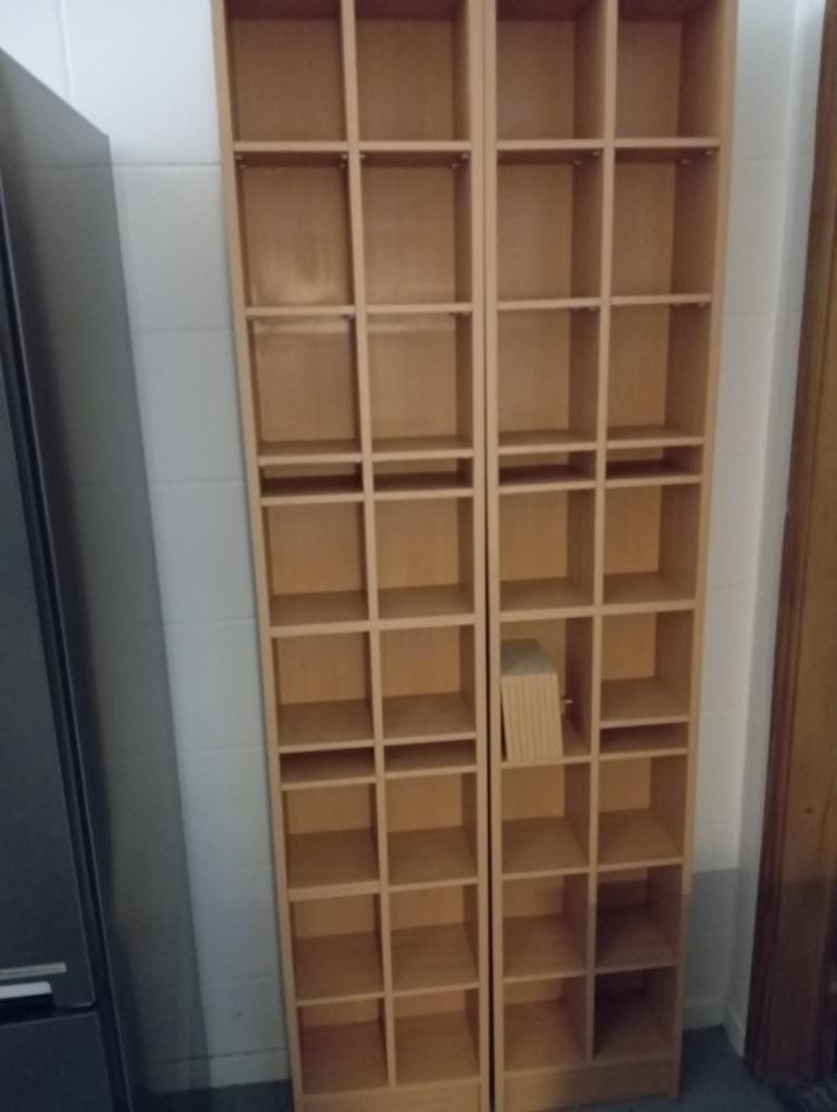 2 CD/Dvd Rekken, Huis en Inrichting, Ophalen, Gebruikt
