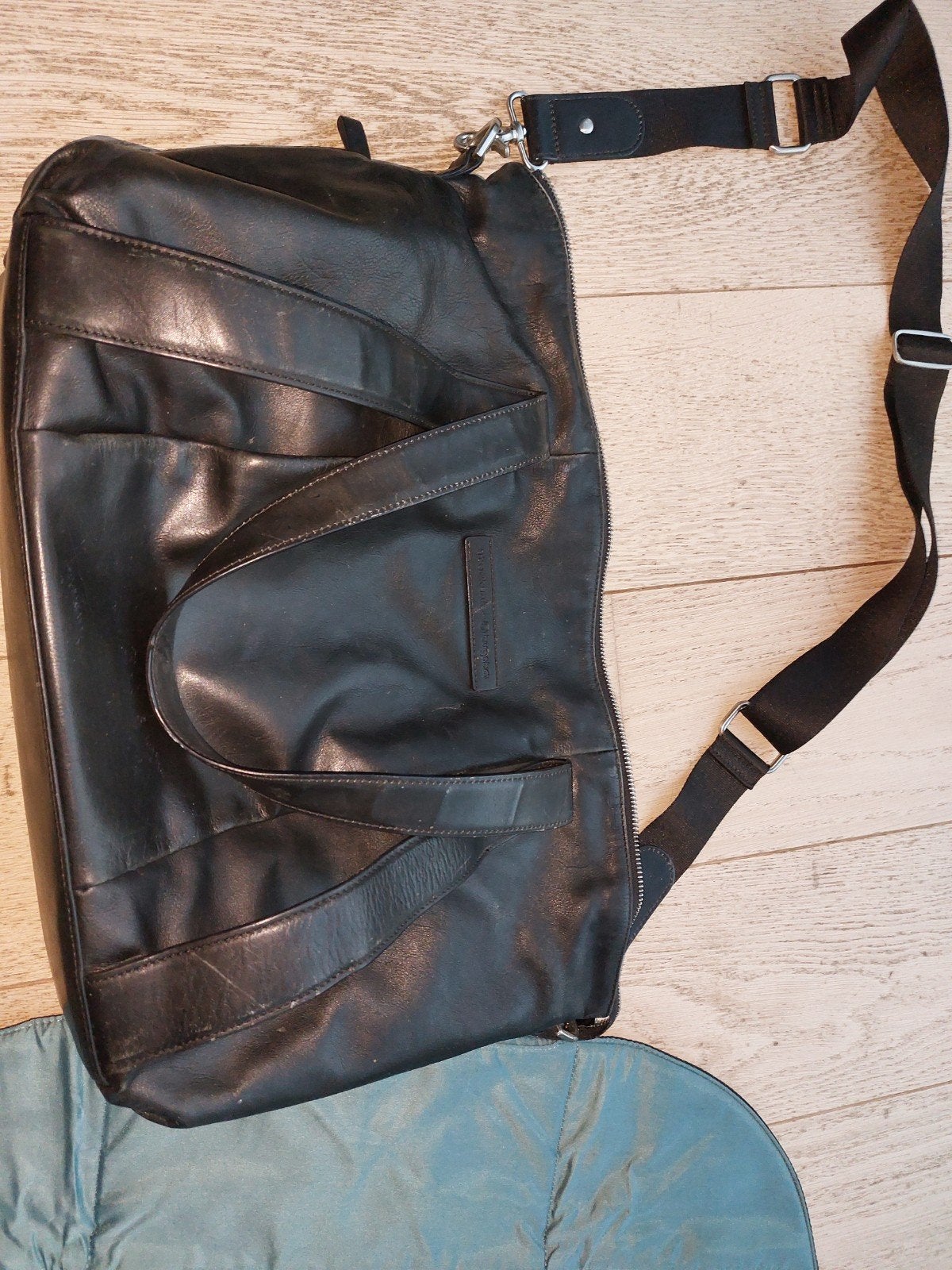 luiertas storksak bugaboo zwart leder, Ophalen, Zwart, Bugaboo