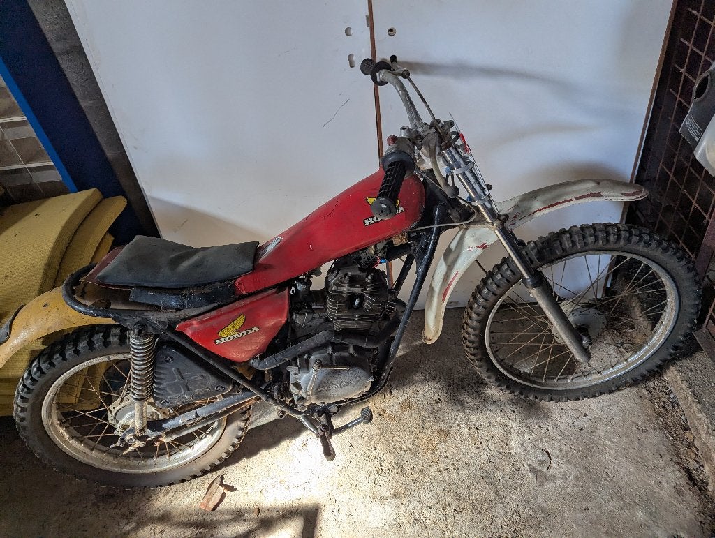 Honda SL125 voor opmaak of onderdelen, Enduro, 11 kW of minder, 124 cc, Handgeschakeld