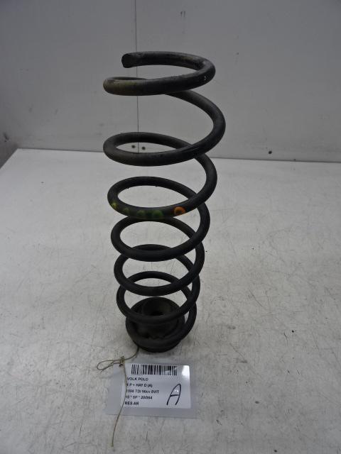 RESSORT DE SUSPENSION ARRIERE Volkswagen Polo V (6R), Utilisé, Volkswagen