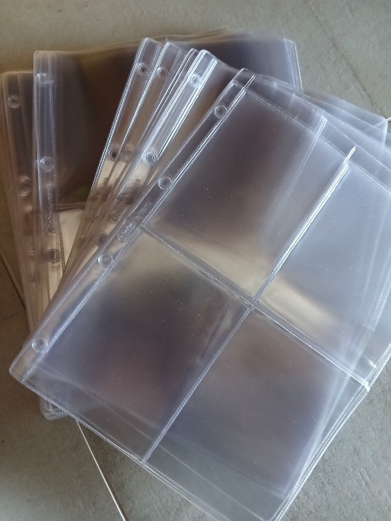 Postkaarten inlegbladen, Ophalen