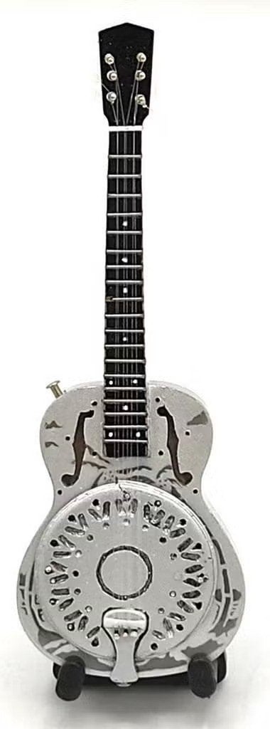 Baby miniatuur replica Gretsch gitaar 15 cm - Dire Straits, Verzamelen, Ophalen of Verzenden, Nieuw