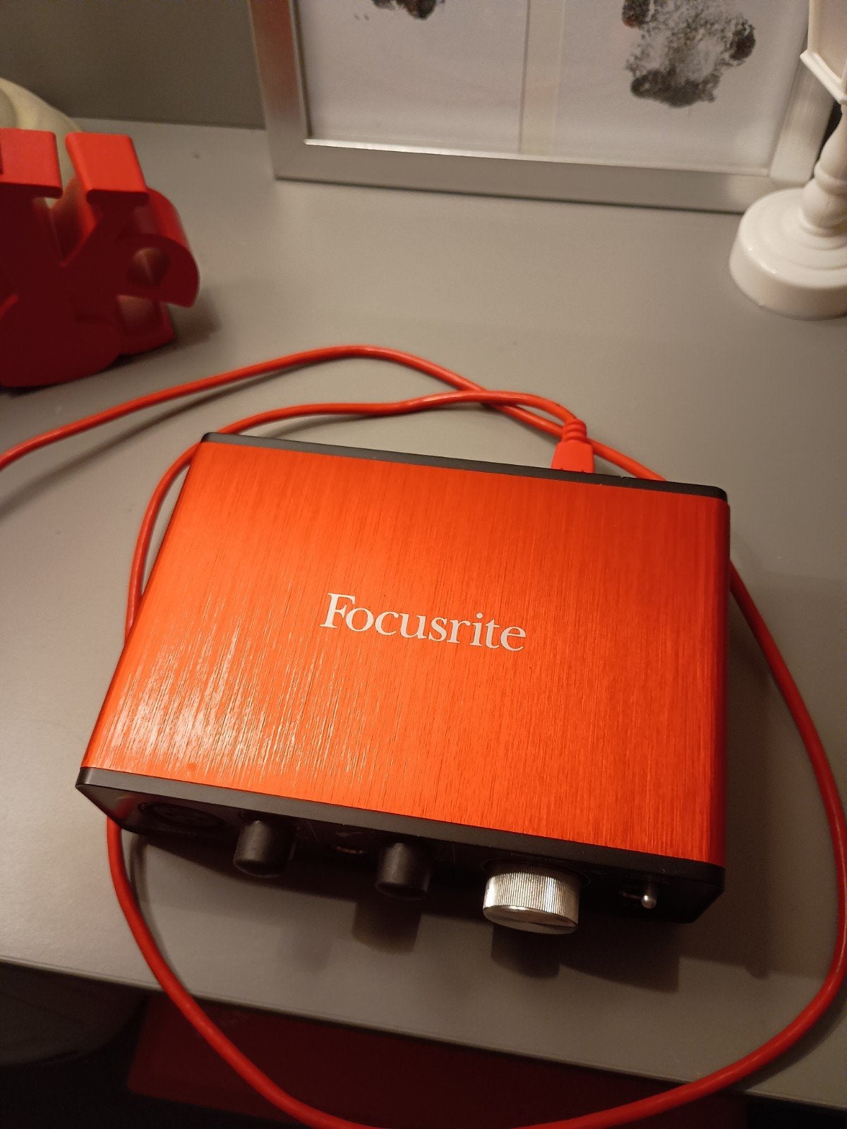 interface audio focusrite+ enceintes de studio hercule dj mo, Musique & Instruments, Enlèvement, Comme neuf, Autres types