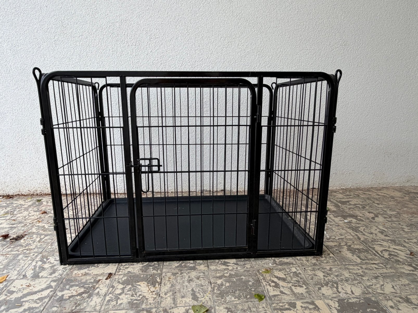 Puppyren met deur, Dieren en Toebehoren, Ophalen, Zo goed als nieuw