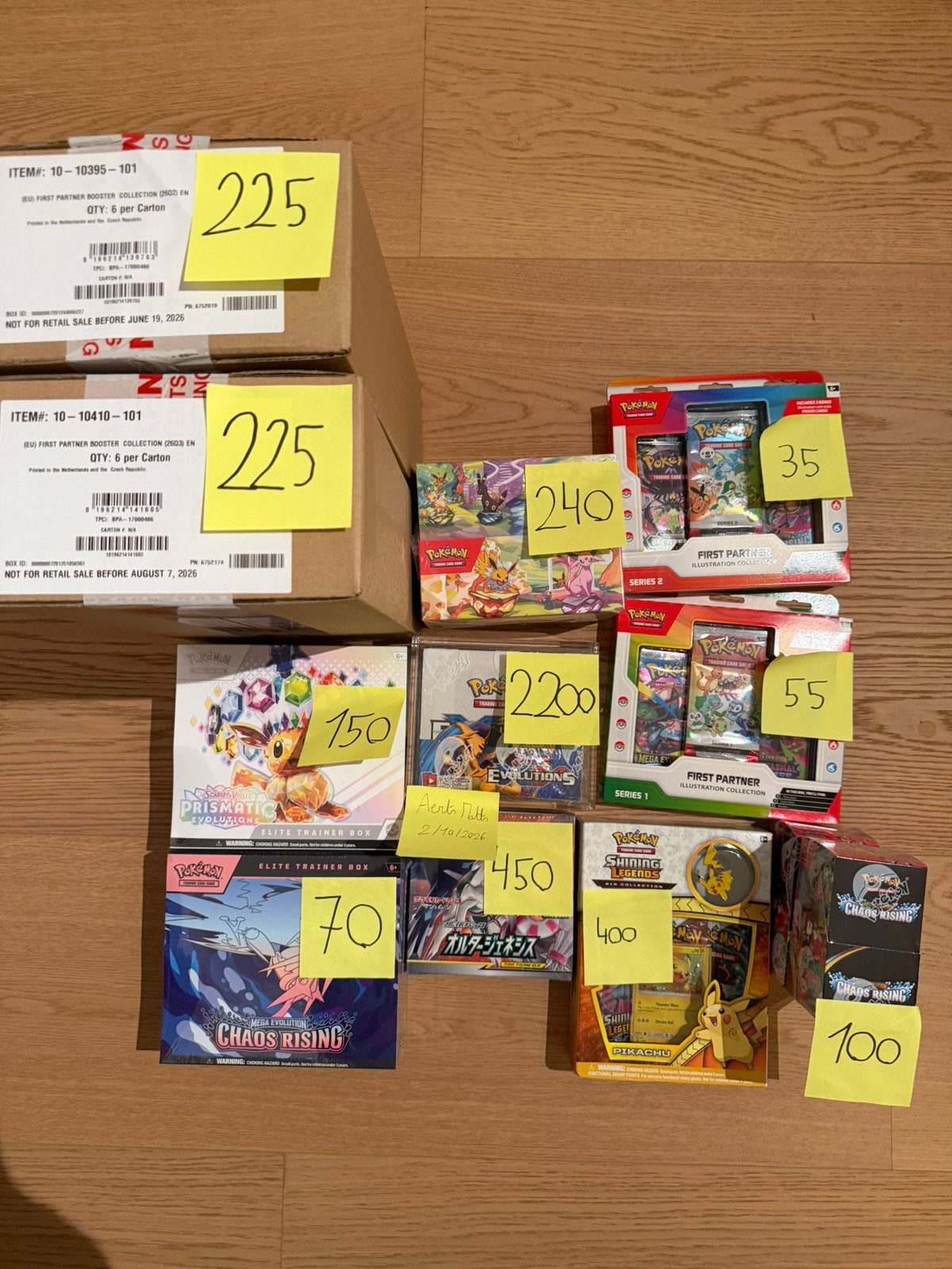 Pokemon sealed items (cheap), Hobby en Vrije tijd, Ophalen of Verzenden, Zo goed als nieuw