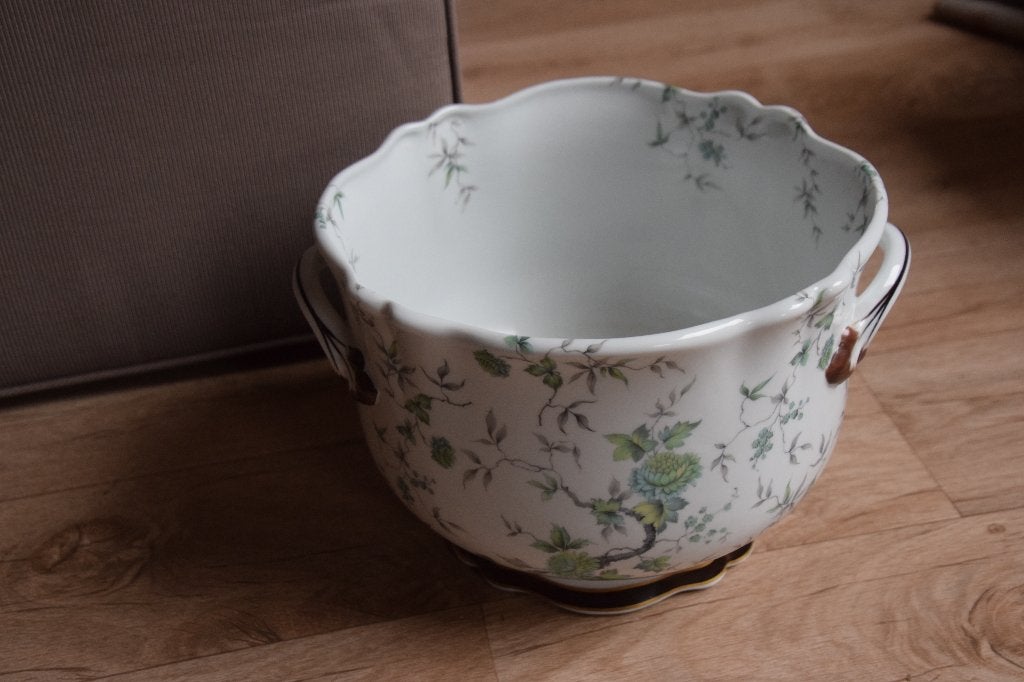 Cachpot pioter limoges france, Antiquités & Art, Antiquités | Porcelaine, Enlèvement ou Envoi