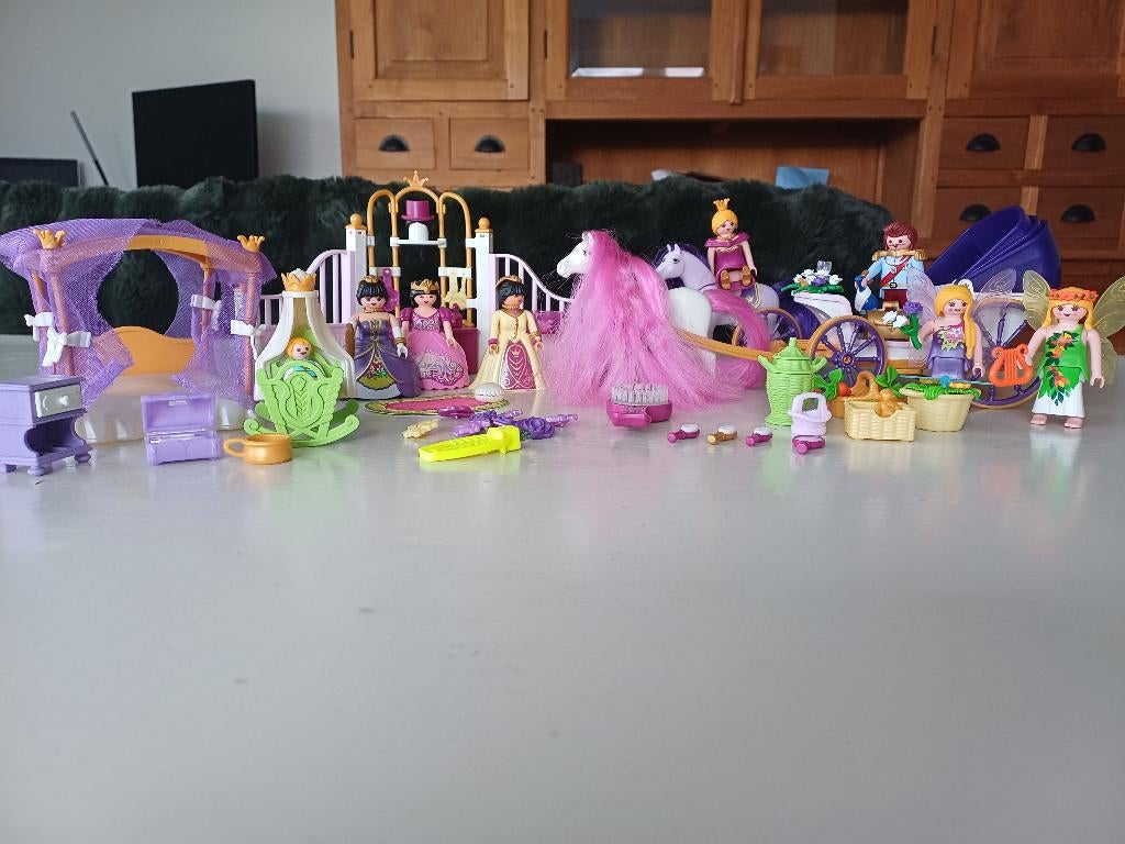 Playmobil prinsessen en feeën, Enlèvement, Comme neuf, Playmobil en vrac