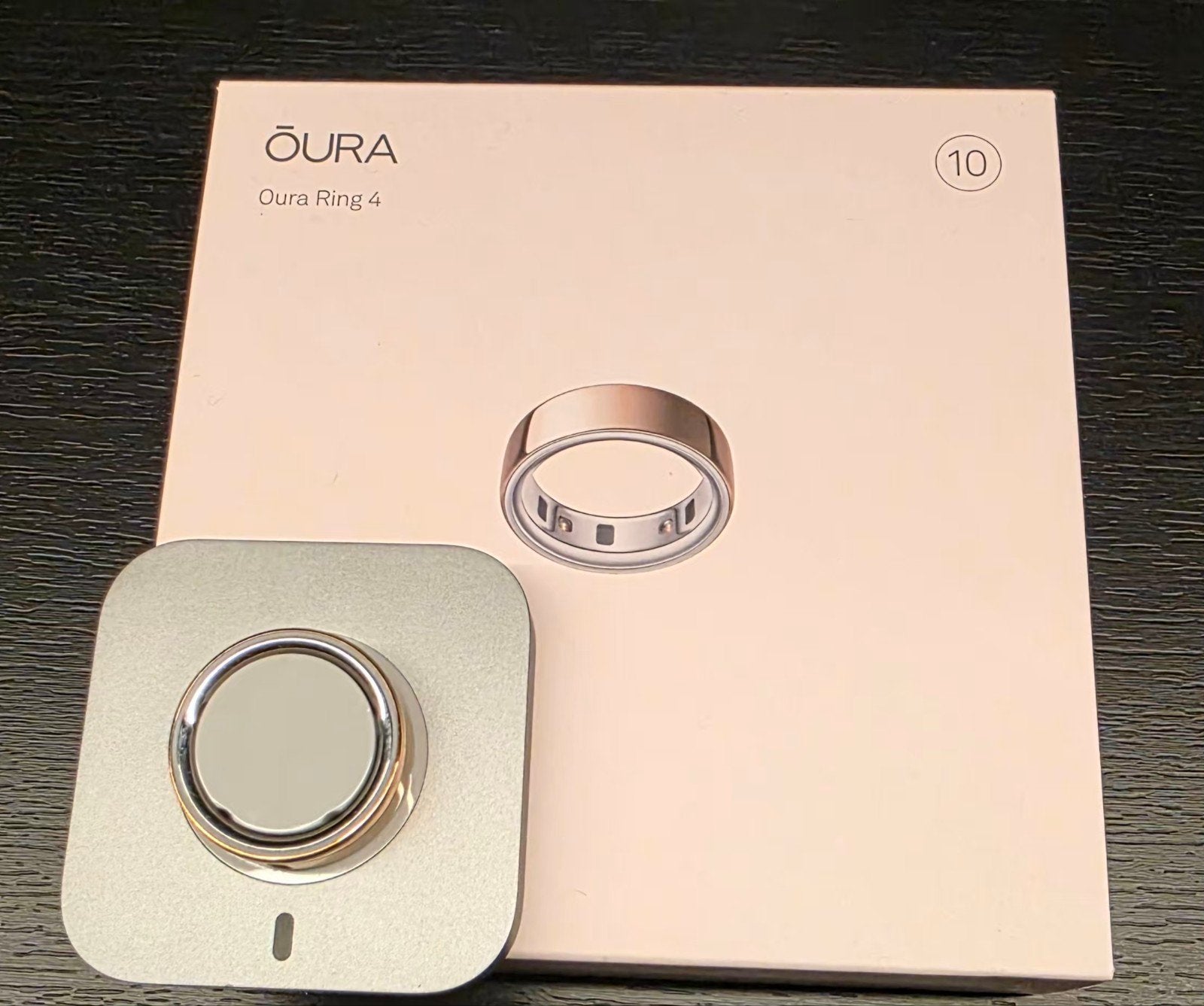 Oura ring 4 rosé gold ( maat 10)., Enlèvement