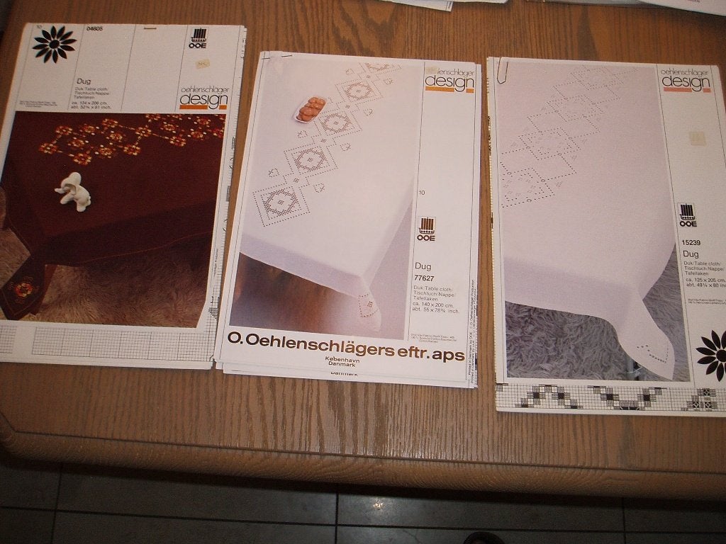 boek kruissteek tafellaken oehlenschlager., Hobby en Vrije tijd, Verzenden, Nieuw
