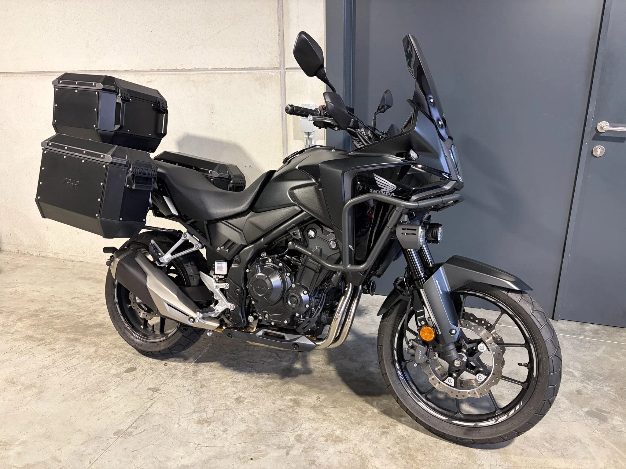 Honda NX500 leuke alleskunner bomvol opties, Motos, Entreprise, 12 à 35 kW, Autre, 500 cm³
