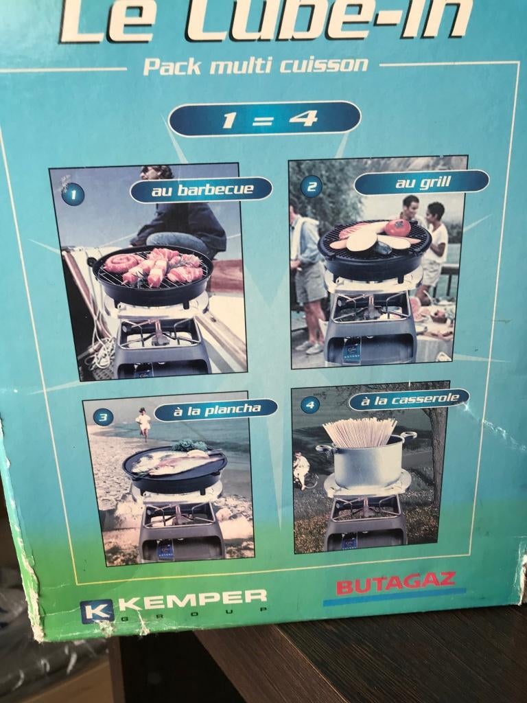 camping vuur le cube in  4 mogelijkheden, Ophalen of Verzenden, Nieuw