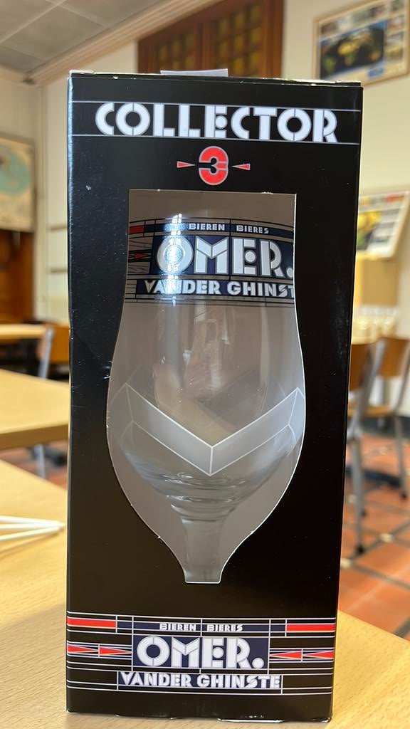 Omer glas, Verzamelen, Glas en Drinkglazen, Ophalen, Nieuw, Bierglas