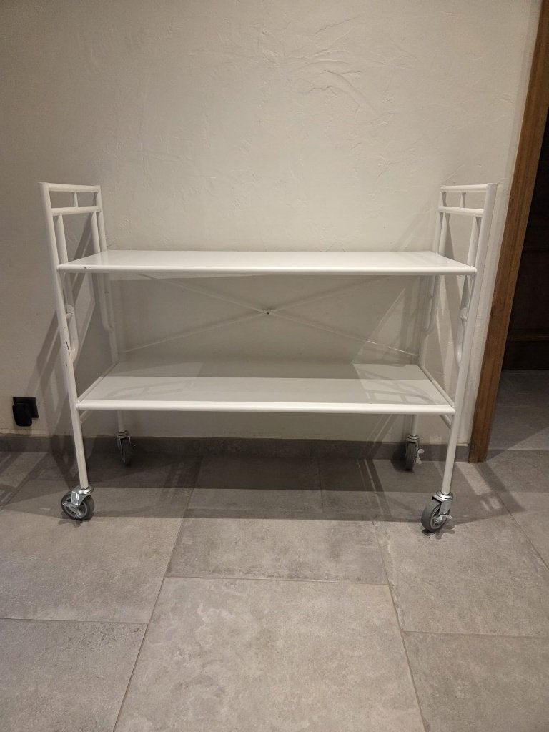 Sidetable, Huis en Inrichting, Tafels | Sidetables, Ophalen, Gebruikt, 100 tot 150 cm, Metaal