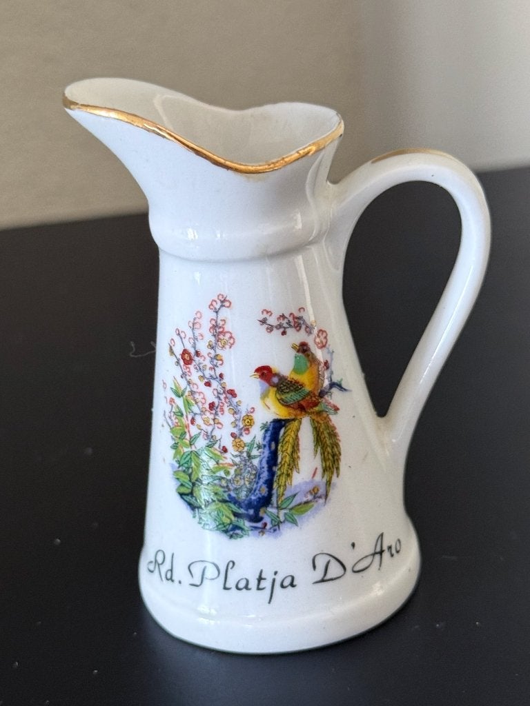 Vintage Keramisch Kannetje H7cm | Platja d’Aro | Decoratief, Envoi