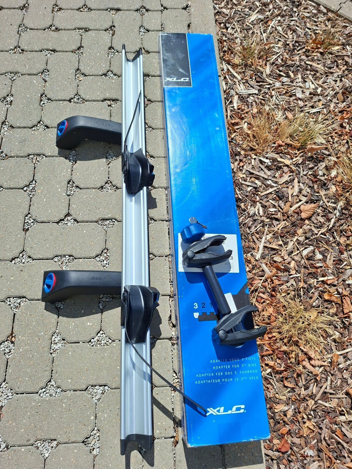 XLC Azura adapter derde fiets in goede staat., Ophalen of Verzenden, Zo goed als nieuw, Fietsendrager-accessoire