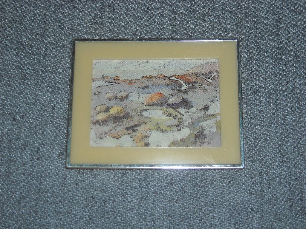 Lundby schilderij 'kustlandschap', Collections, Maisons de poupées & Accessoires, Enlèvement ou Envoi, Utilisé