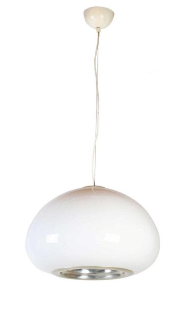 Flos noir et blanc, Vintage design, Mid-Century, Italian Modern, Comme neuf, Enlèvement, E27 (grand)