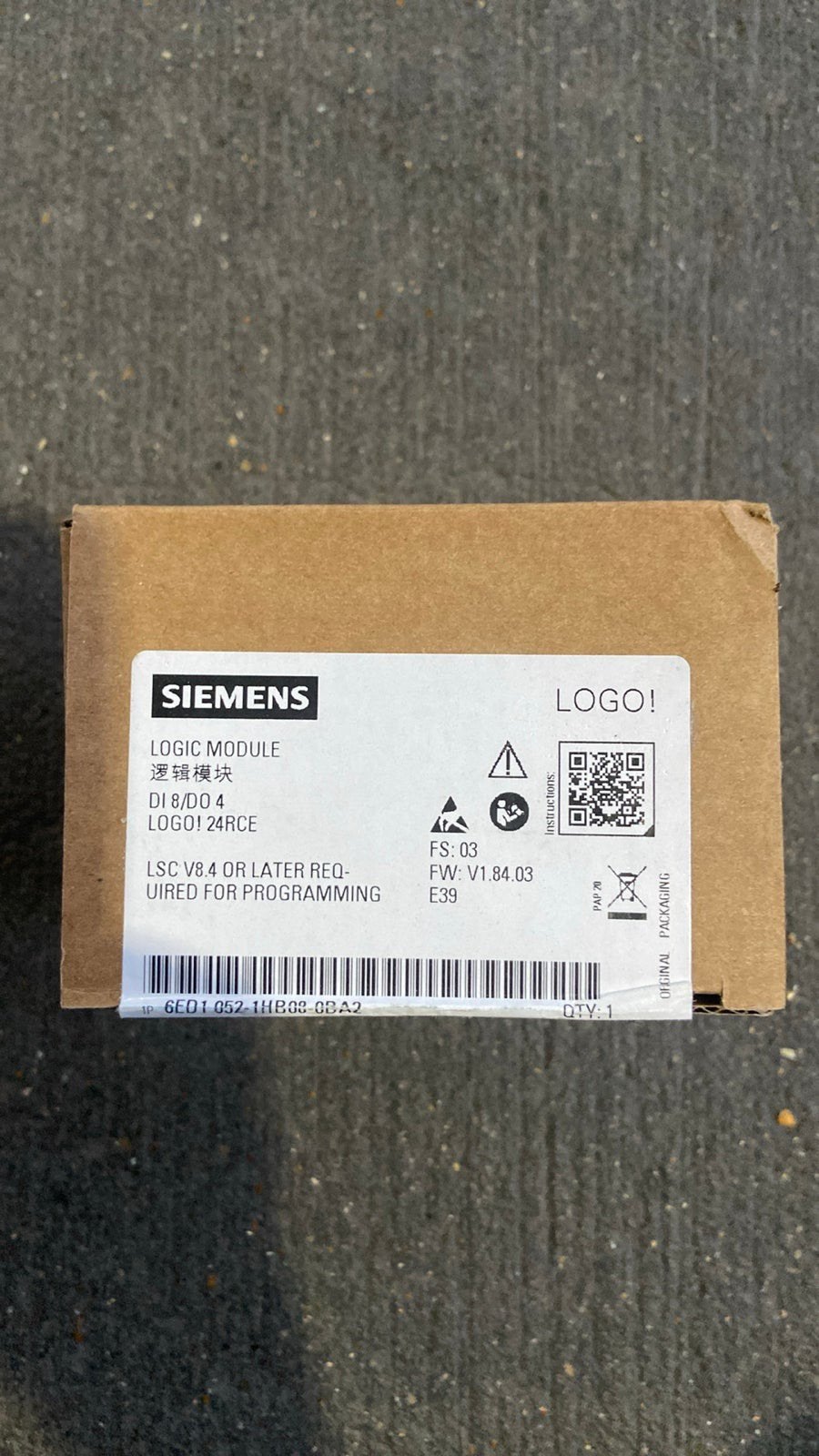 LOGO DE L'AUTOMATE SIEMENS ! 24RCE, Enlèvement, Neuf