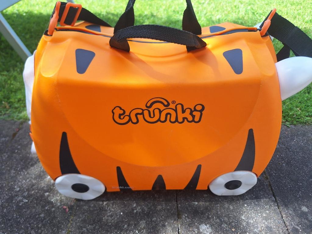 Trunki, ride on koffer, Reiskoffer voor kids, kinderkoff, Handtassen en Accessoires, Koffers, Ophalen, Wieltjes