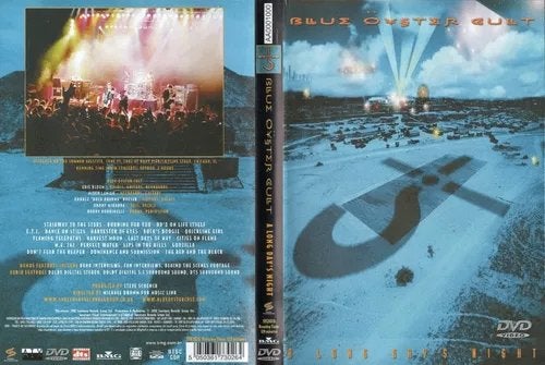 DVD - BLUE OYSTER CULT - A LONG DAY'S NIGHT, Cd's en Dvd's, Alle leeftijden, Verzenden, Zo goed als nieuw, Concert