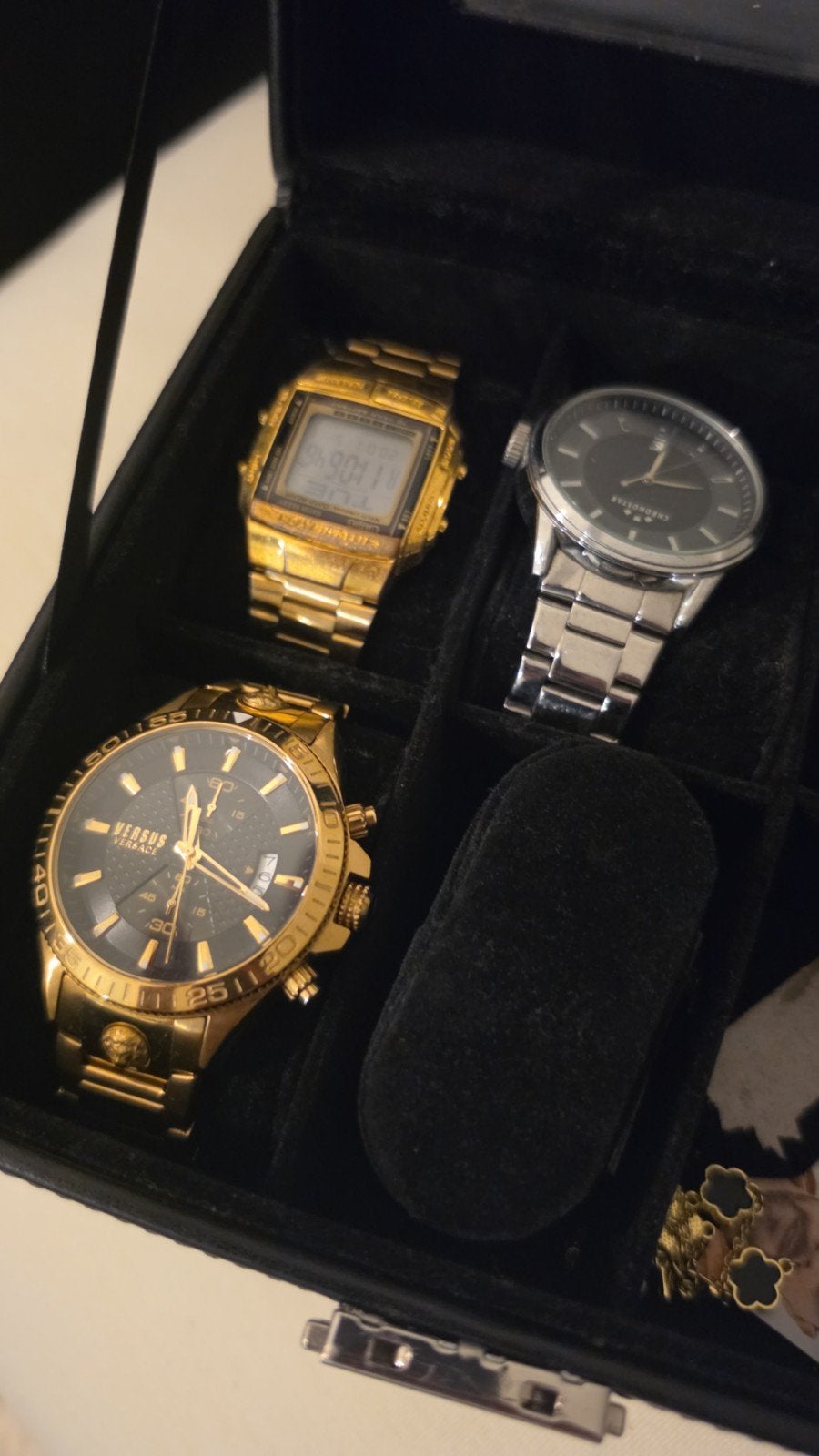 montre Versus Versace pour homme, Montre-bracelet, Autres marques, Comme neuf, Or