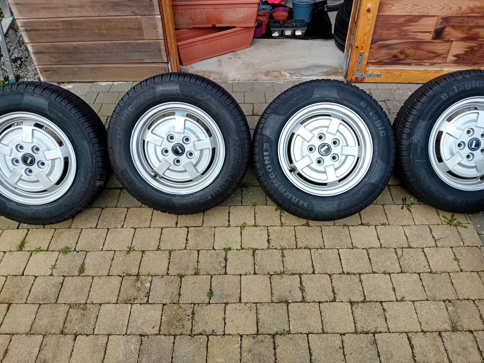 4 banden te koop, Auto-onderdelen, Banden en Velgen, Ophalen, Band(en)