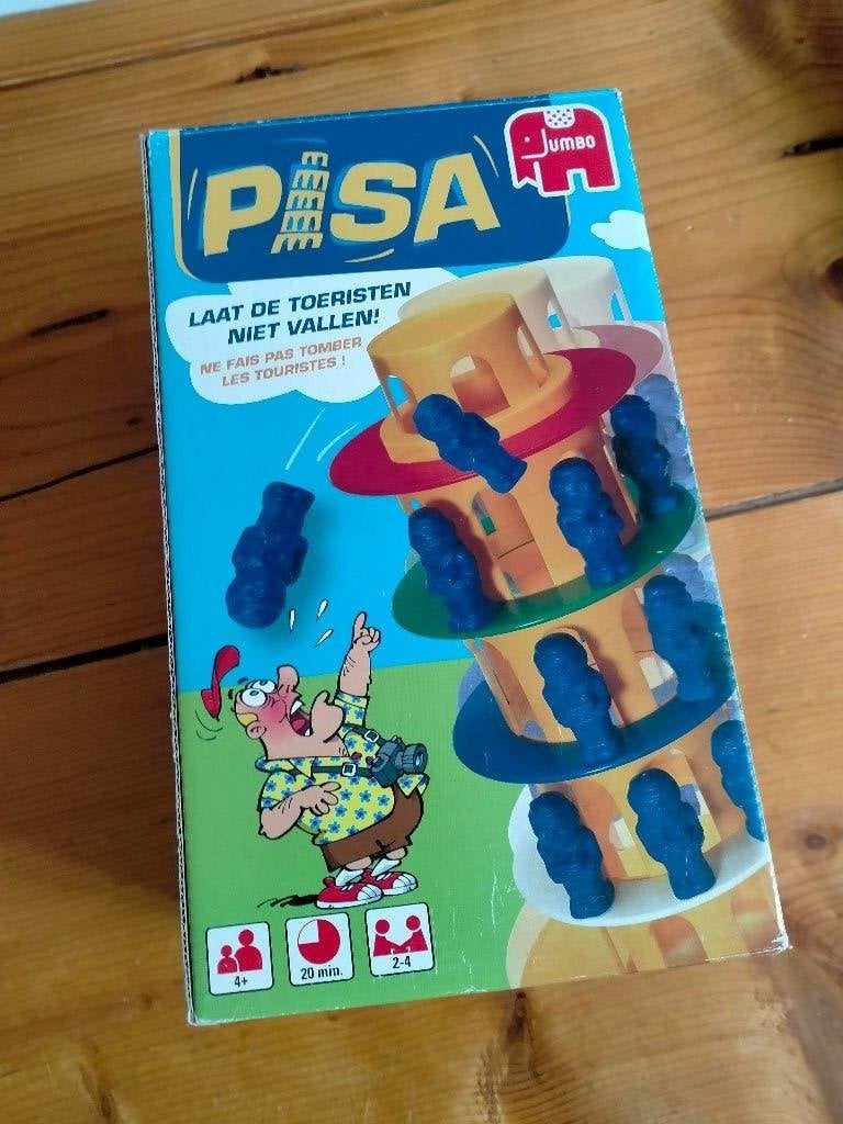 gezelschapsspel Pisa voor kinderen, Ophalen of Verzenden, Gebruikt, Jumbo