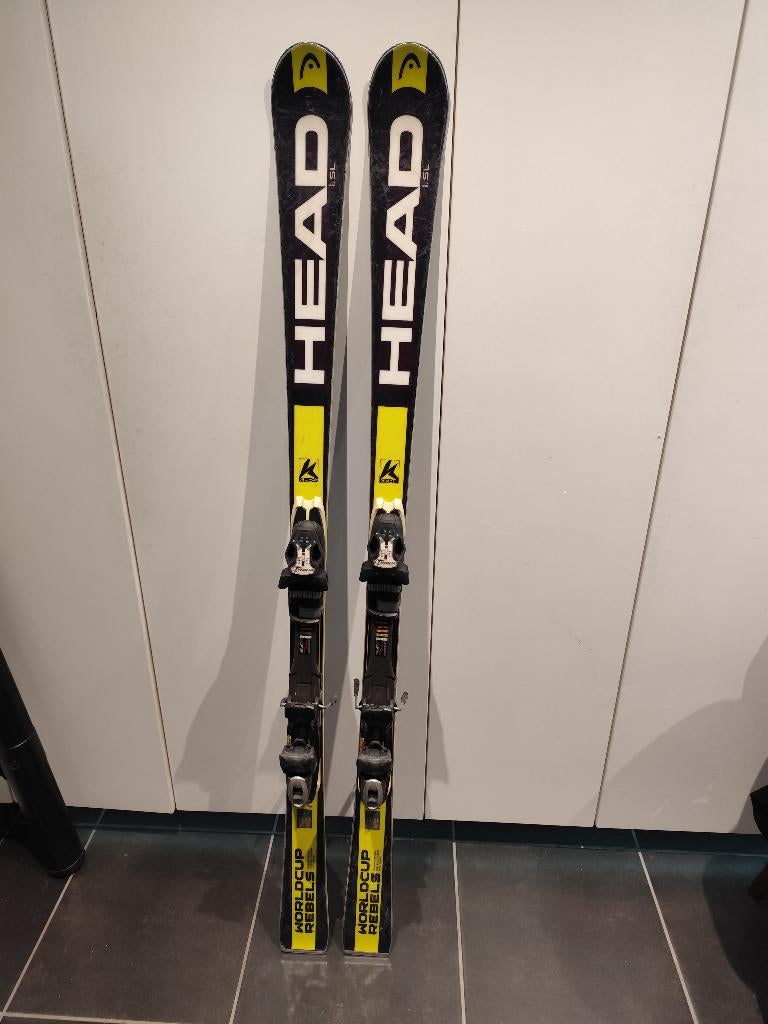 Head World Cup rebel slalom ski 1m70, Ophalen, 160 tot 180 cm, Gebruikt, Head