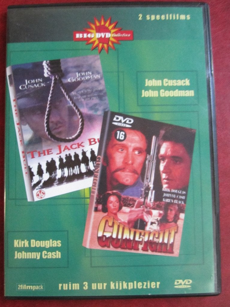 The Jack Bull + Gunfight (2 films sur 1 DVD), CD & DVD, DVD | Aventure, Enlèvement ou Envoi, Anglais, À partir de 16 ans, Néerlandais