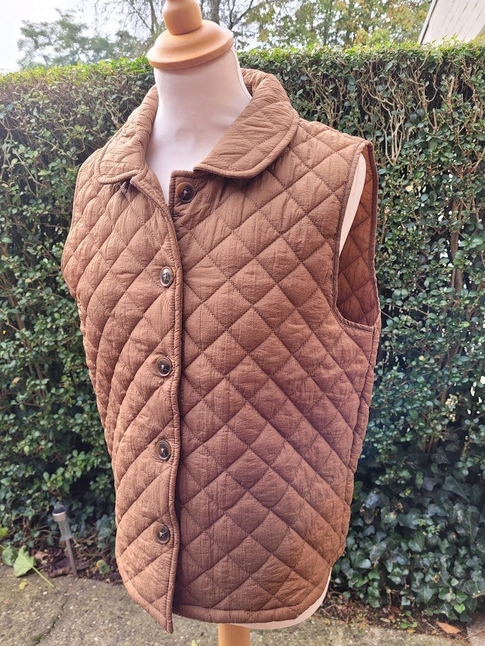 beige body warmer, Kleding | Dames, Maat 38/40 (M), Beige, Object, Ophalen of Verzenden