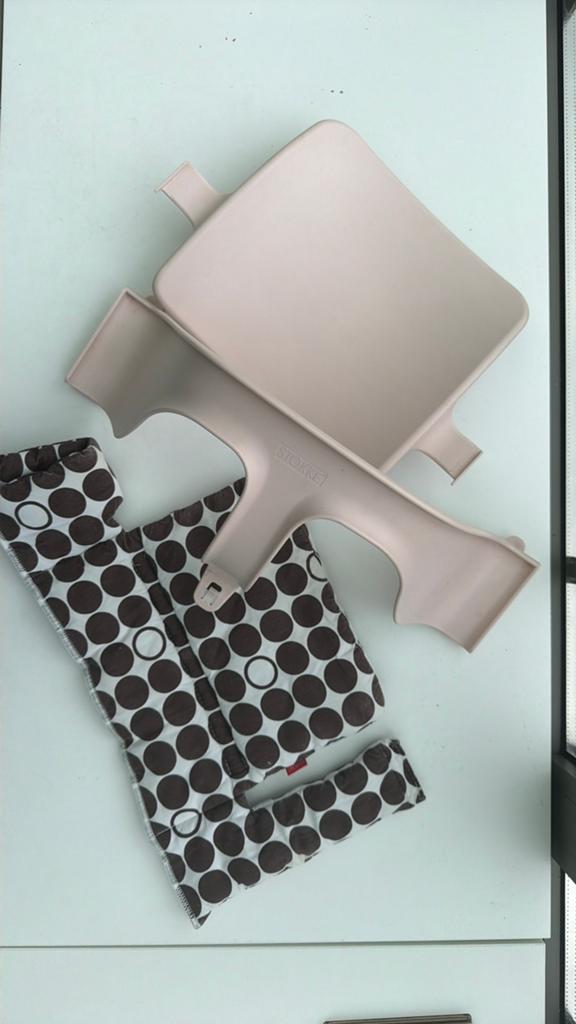 Babyset tripp trapp Stokke Roze, Ophalen, Gebruikt