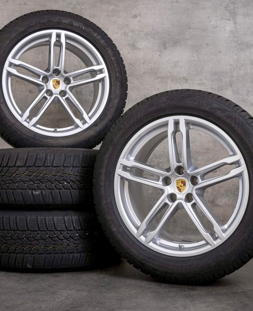 4 Originele PORSCHE Macan 5x112 19-inch wielen en banden, Auto-onderdelen, Banden en Velgen, Gebruikt, Banden en Velgen, Winterbanden