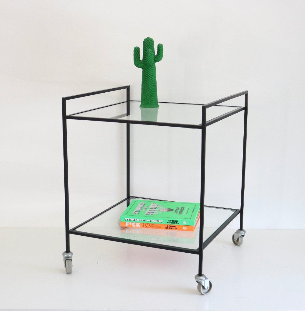 Dutch Serving Trolley attributed to Campo Graffi Artimeta, Antiek en Kunst, Kunst | Designobjecten, Ophalen, Metaal