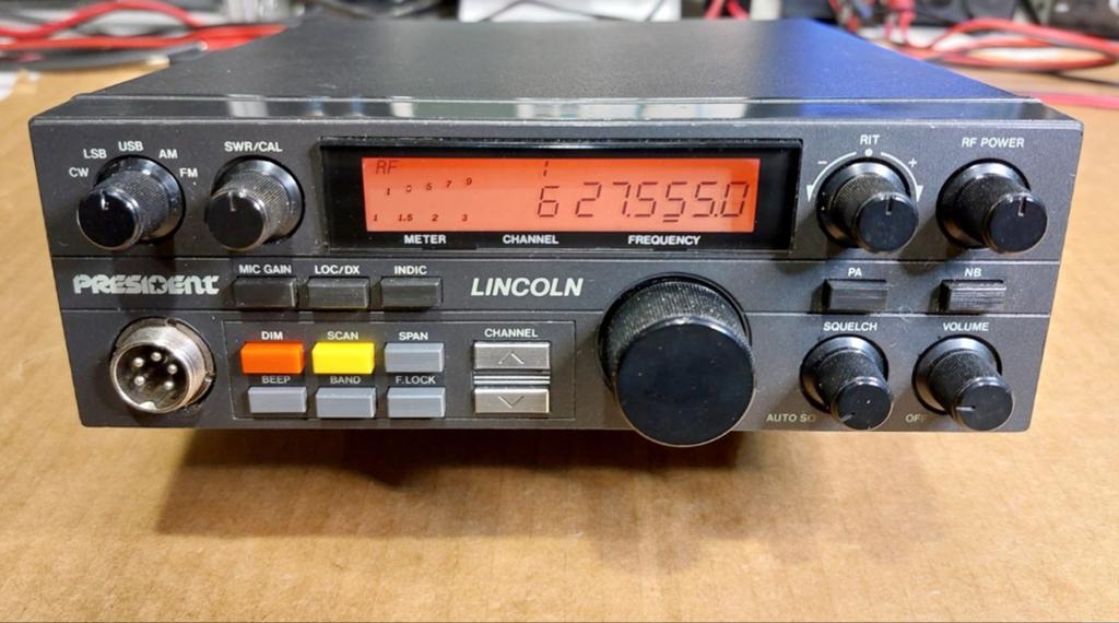 President Lincoln 1 CB radio, Telecommunicatie, Zenders en Ontvangers, Ophalen