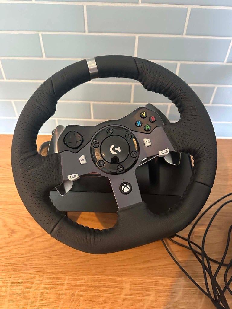 Logitech G920 Driving Force - Racestuur- en pedalen, Ophalen, Zo goed als nieuw, Stuurtje of Sportattribuut, Xbox One