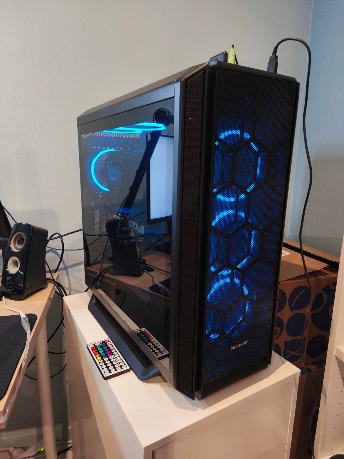PC case: Be Quiet Silent Base 802 Window + 6 Light Wings, Ophalen