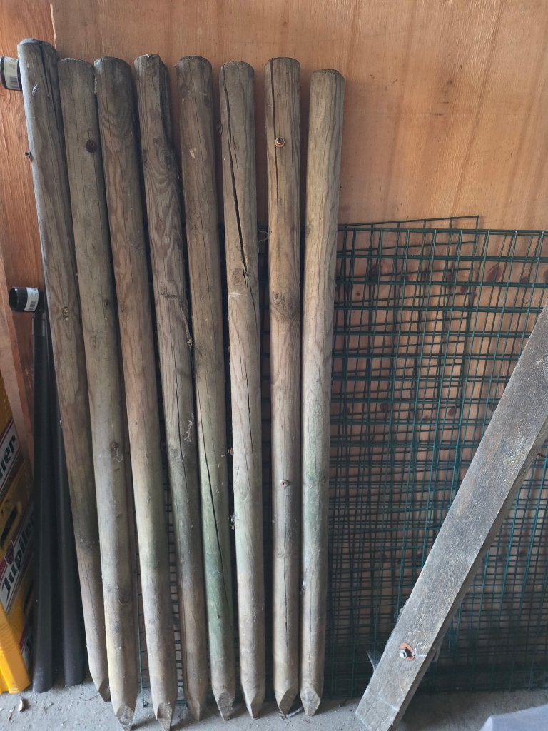 poteau de jardin, Enlèvement, Utilisé, Moins de 180 cm, Poteaux