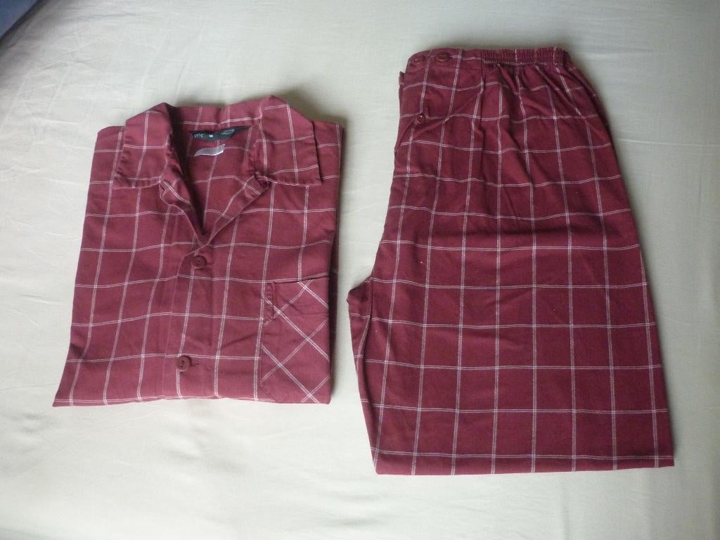 Geruite Pyjama mr. Perkins maat 48, Kleding | Heren, Pyjama's, Ophalen of Verzenden, Zo goed als nieuw, Maat 48/50 (M), Mr. Perkins